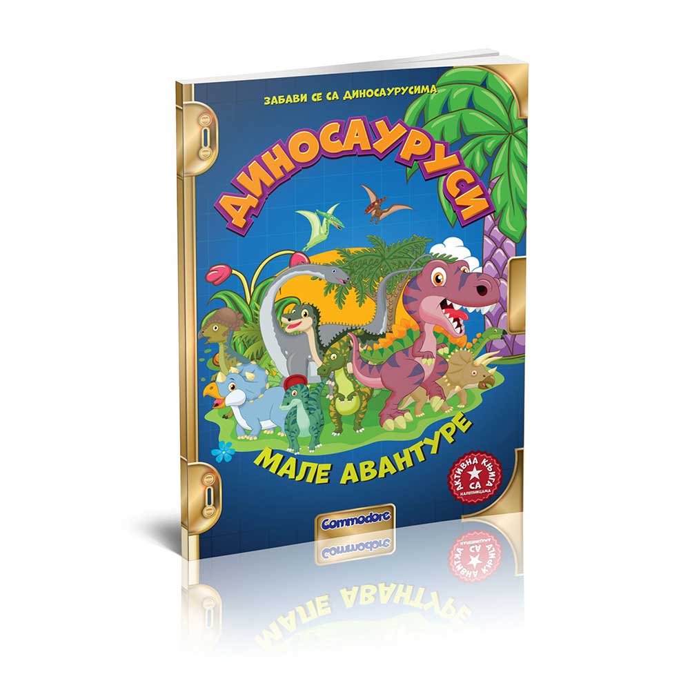OLIVERA GRBIC, GORAN GRBIC - DINOSAURUSI KNJIGA SA NALEPNICAMA