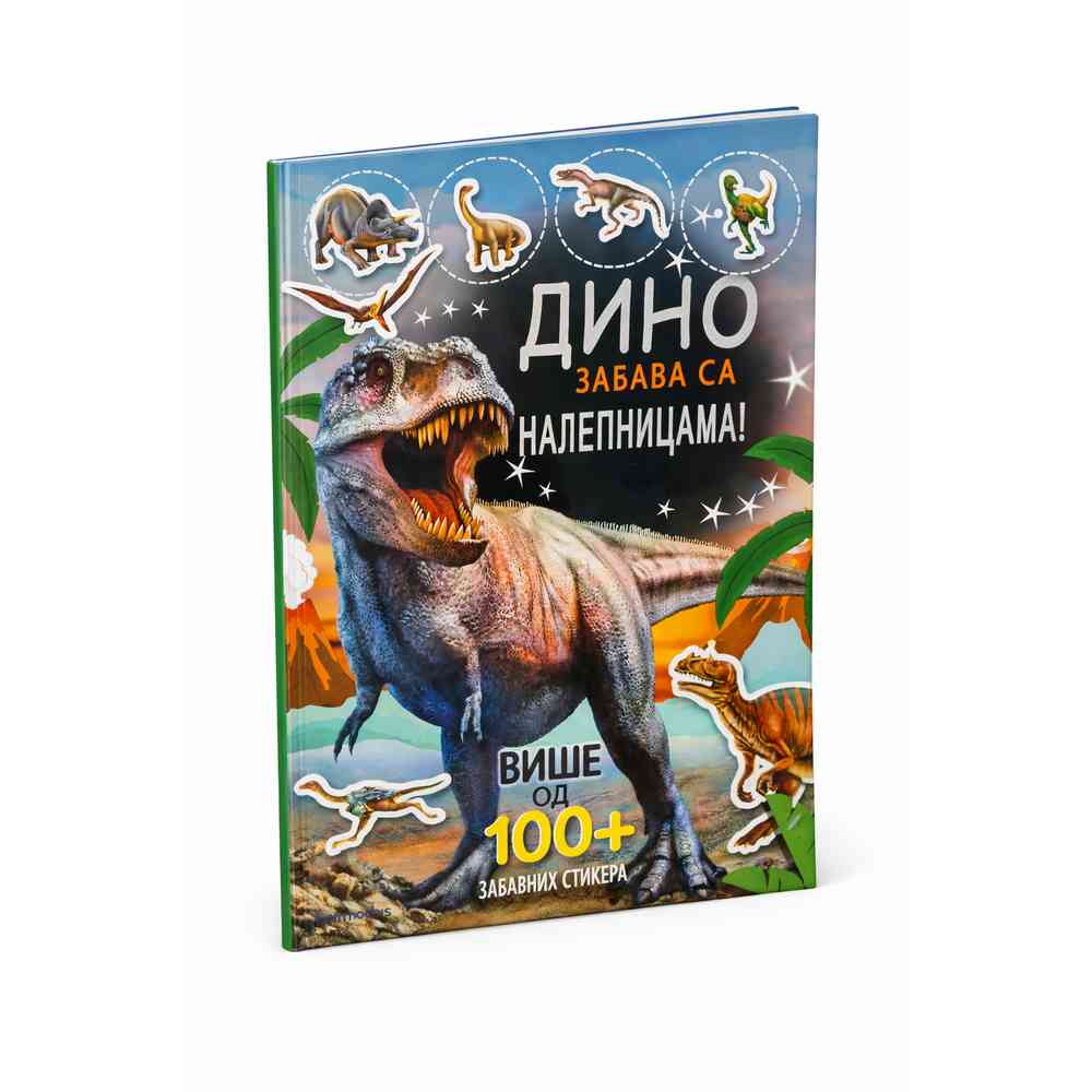 BRIJBASI - DINO ZABAVA 100+ NALEPNICA 