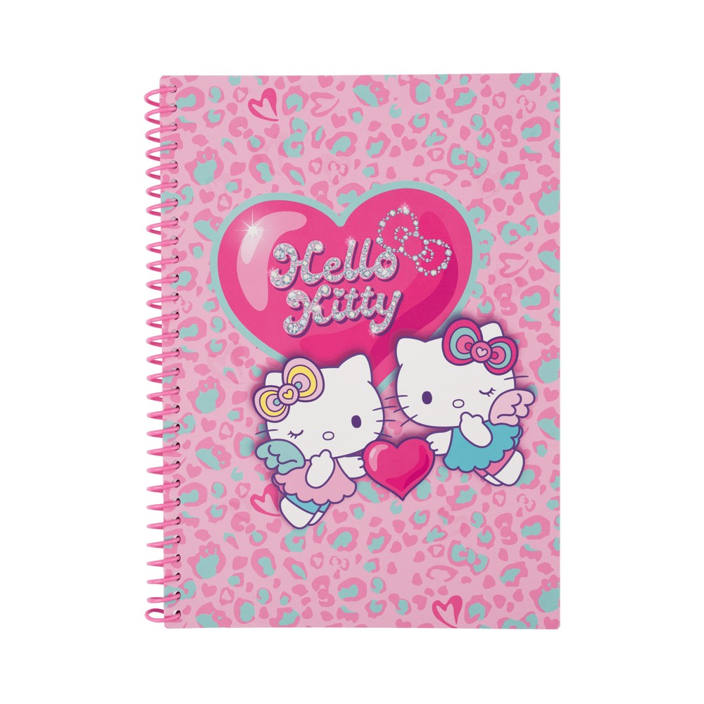 HELLO KITTY NOTES SA SPIRALOM B5 100 LISTOVA 