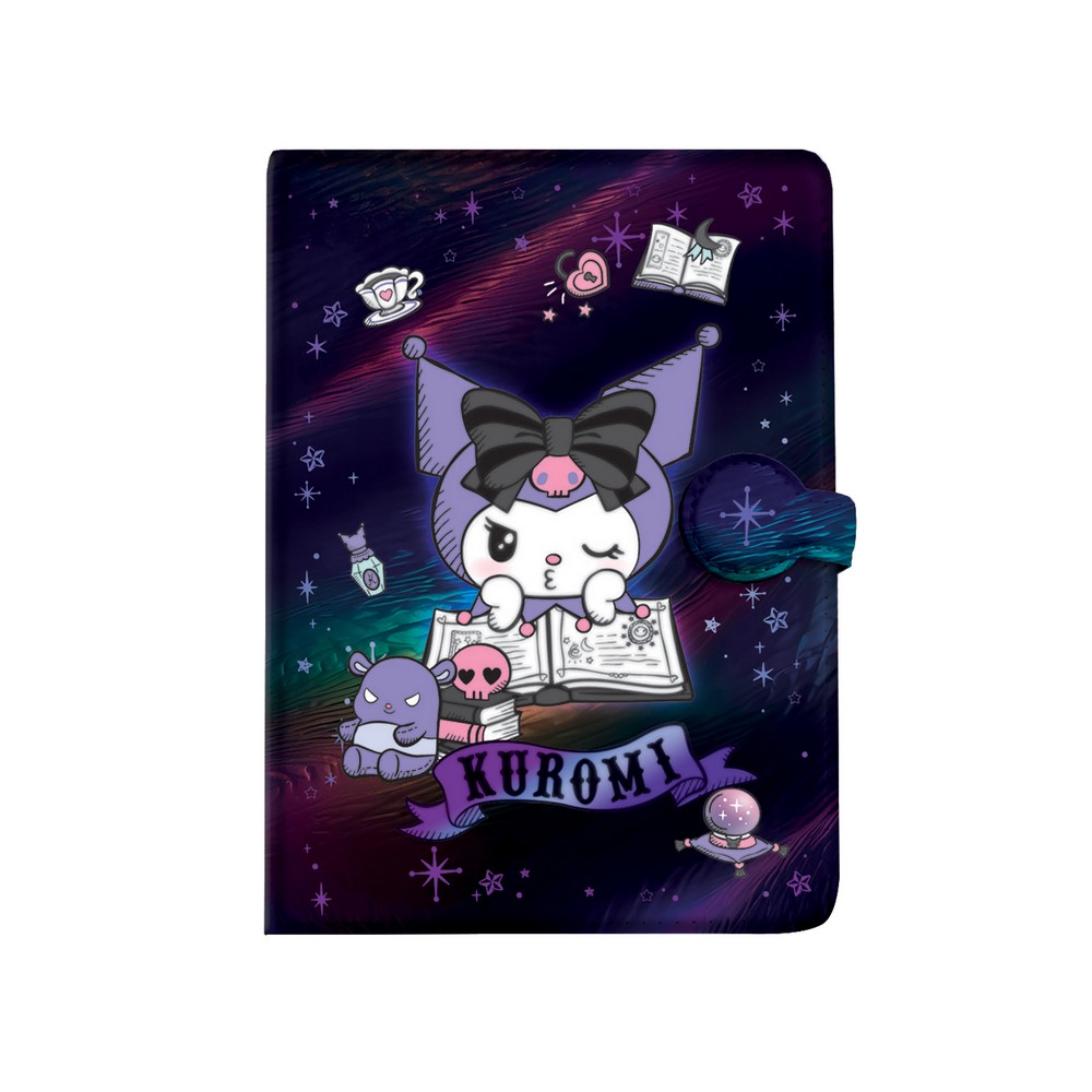 KUROMI NOTES A5 SA MAGNETOM, 80 LISTOVA 