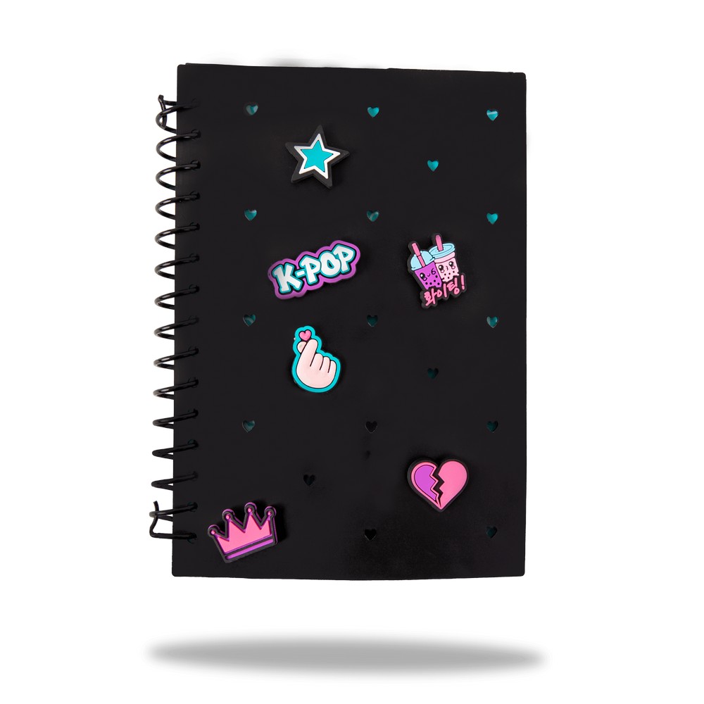 COOLPACK K-POP NOTES A5, 100 LISTOVA 