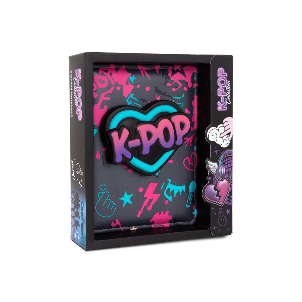 COOLPACK K-POP NOTES B6 BLACK 