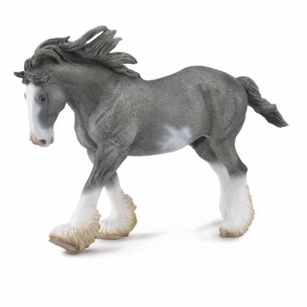 COLLECTA CLYDESDALE STALLION 19.5cm X 12.4cm 