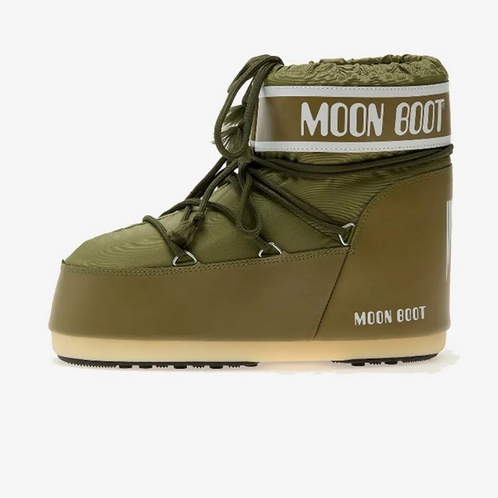 MOON BOOT ICON LOW NYLON KHAKI 