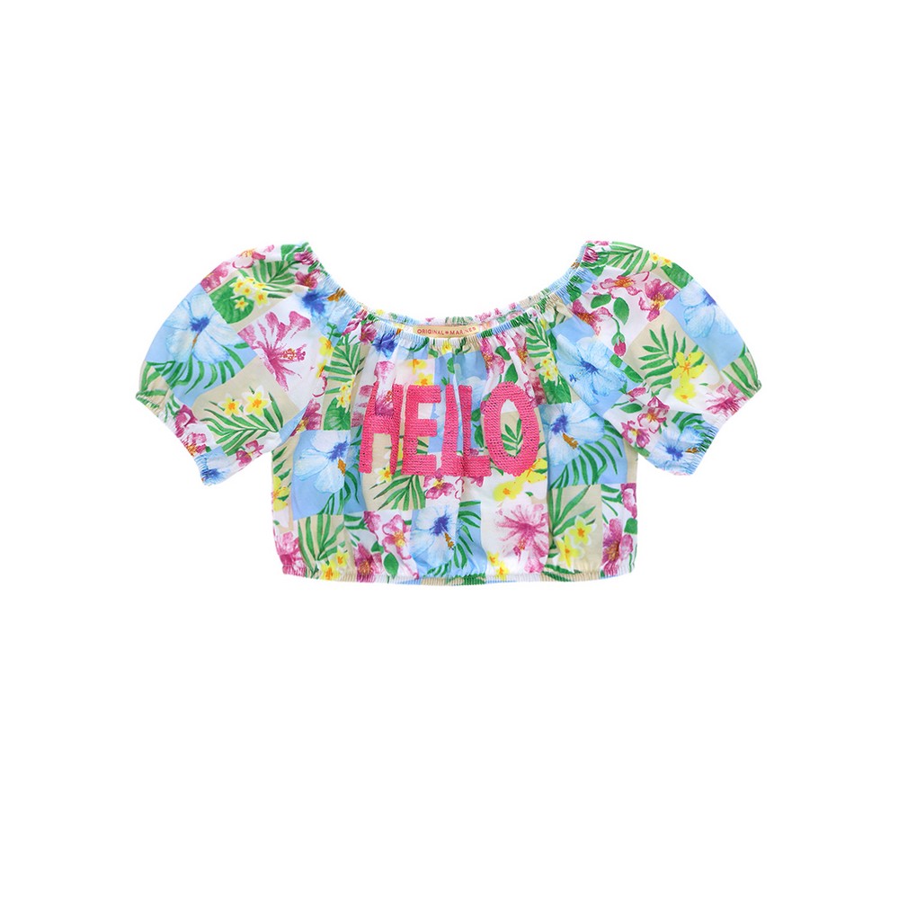 ORIGINAL MARINES MAJICA KRATAK RUKAV TROPICAL PASTEL