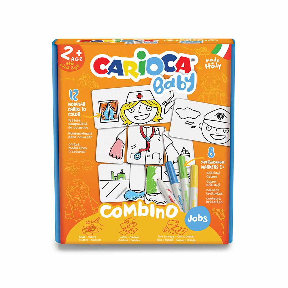 CARIOCA FLOMASTER SET COMBINO JOBS BABY 