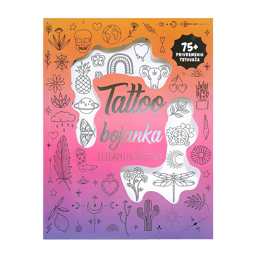 TATTOO BOJANKA -ELEGANTNI MOTIVI (75 TETOVAŽA) 