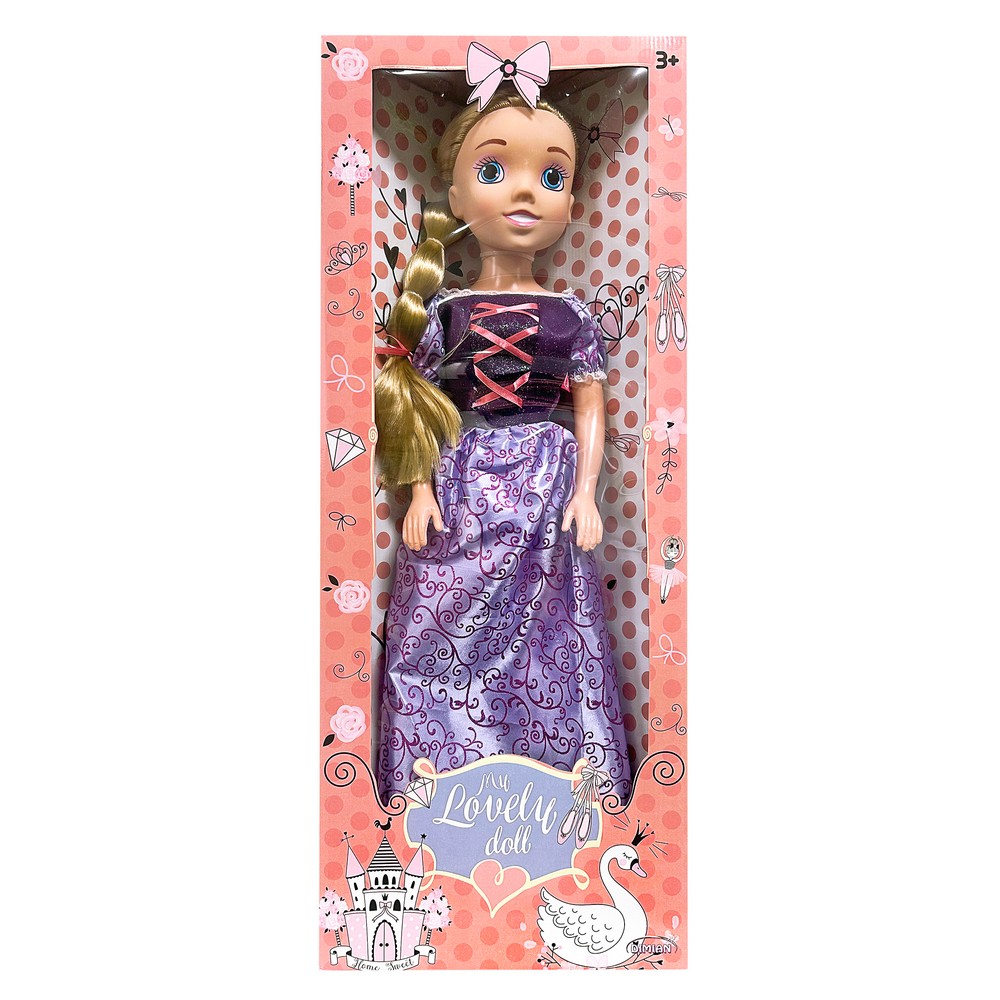 LJUBICASTA PRINCEZA LUTKA 80CM 