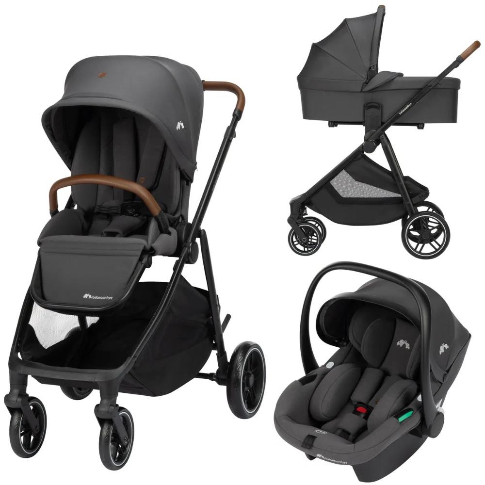 BEBE CONFORT KOLICA TRIO SISTEM LUVIA MINERAL GRAPHITE 