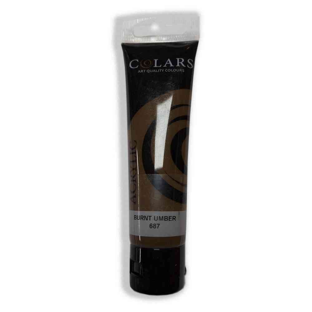 AKRILNA BOJA 60ML, 687, BURNT UMBER