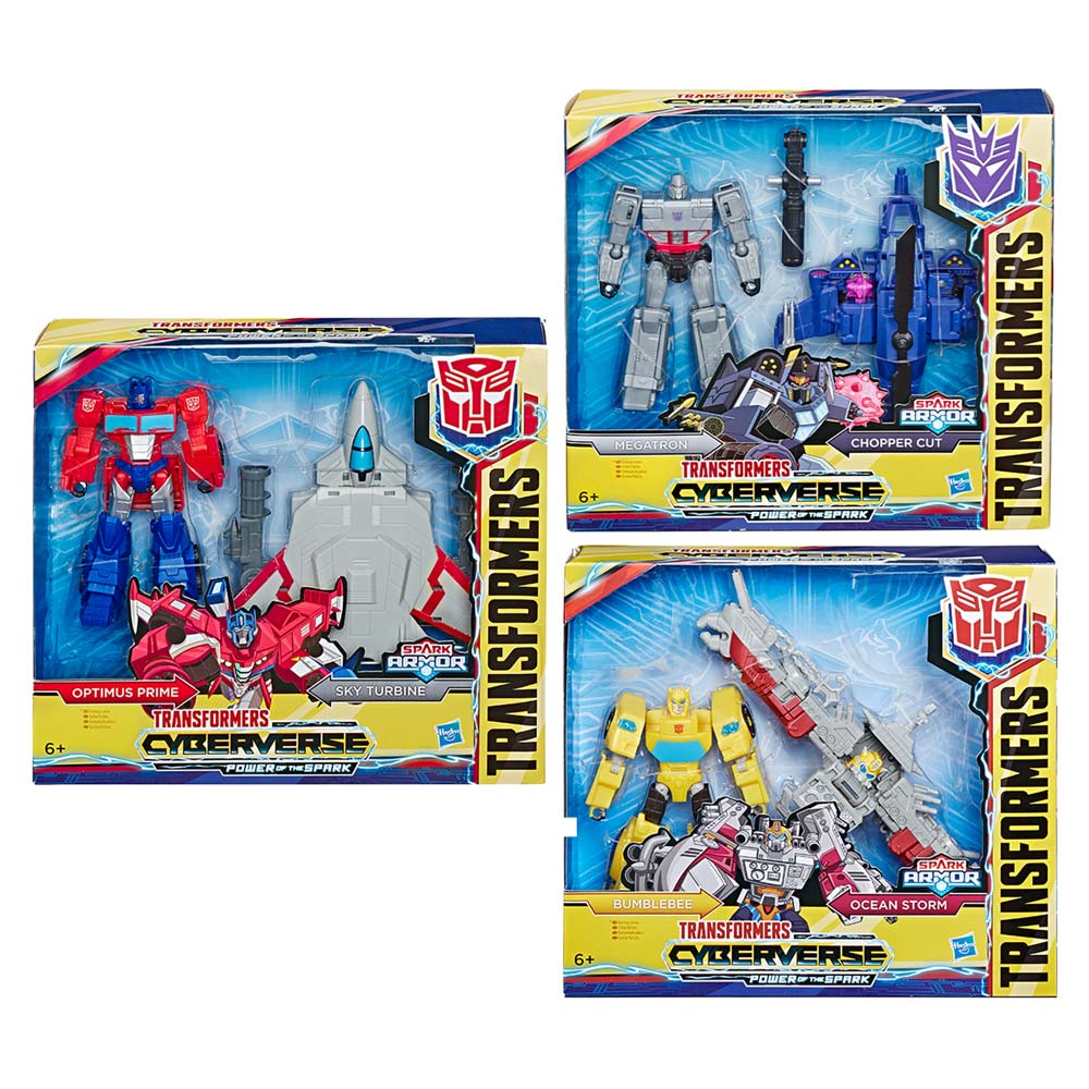 TRANSFORMERS CYBER SPARK ARMOR ELITE CLASS ASST