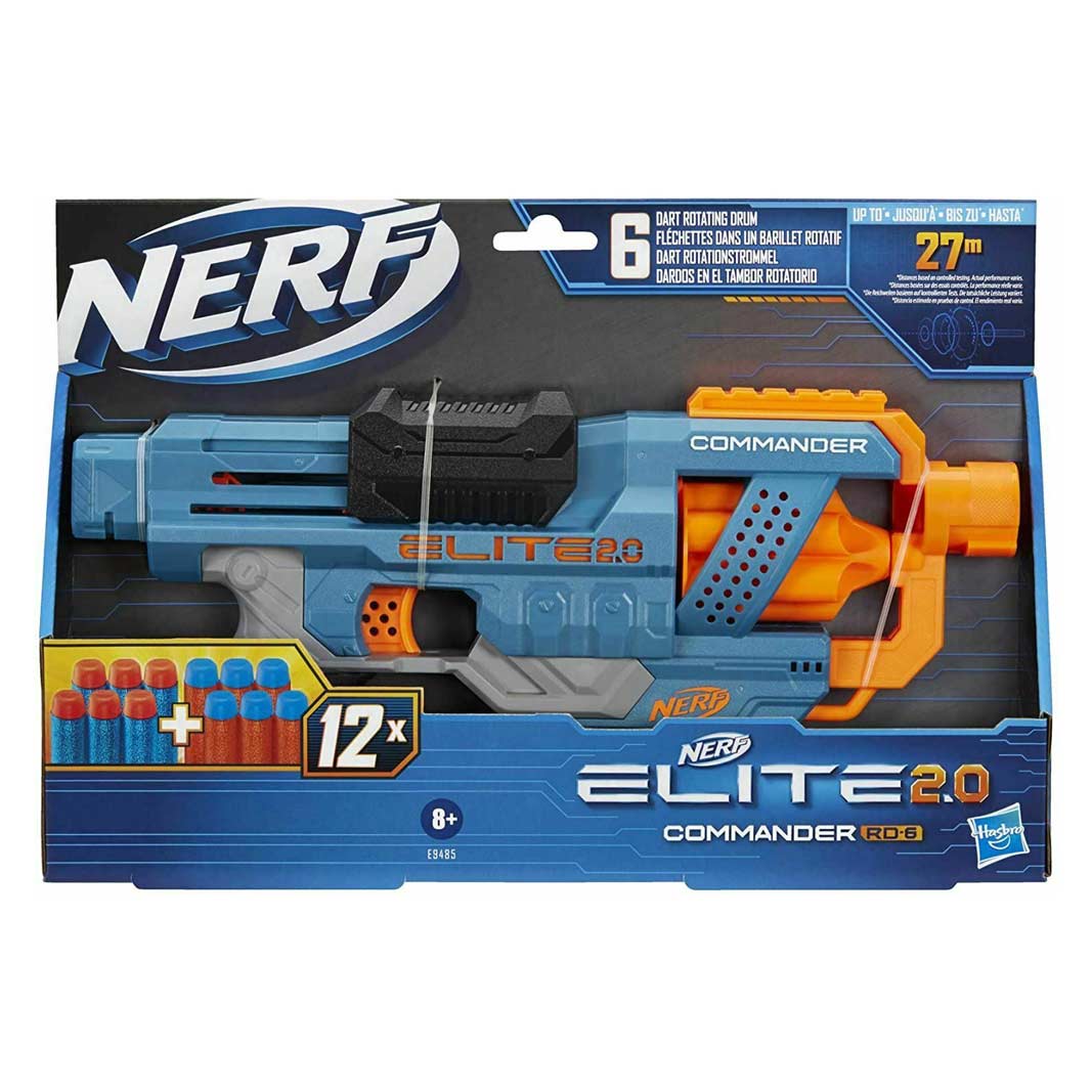NERF ELITE 2 COMMANDER RC 6