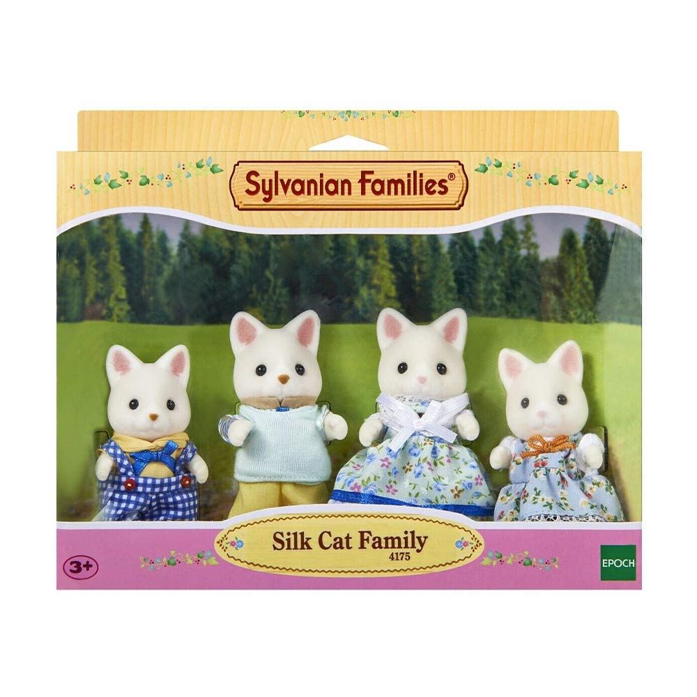 SYLVANIAN SILK CAT FAMILY 