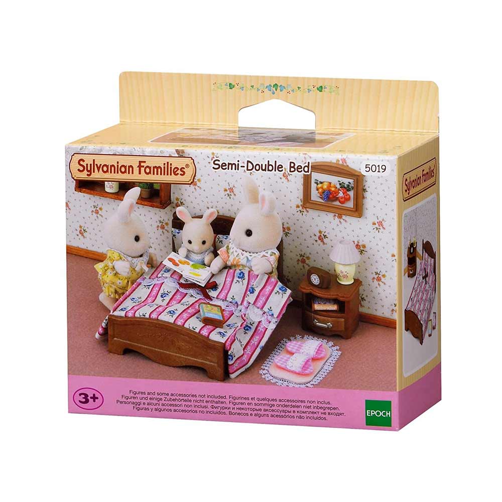 SYLVANIAN SEMI-DOUBLE BED 