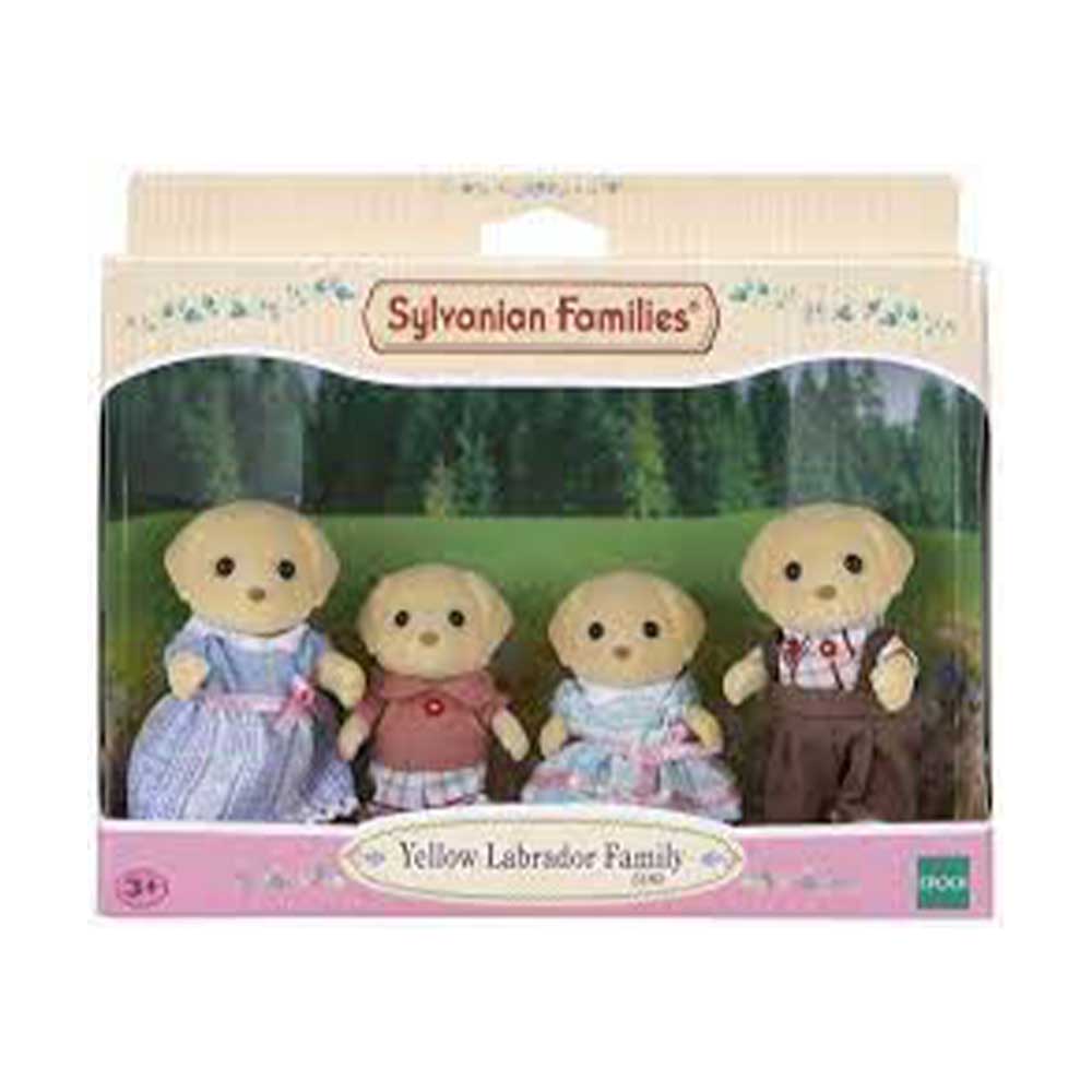 SYLVANIAN YELLOW LABRADOR FAMILY 