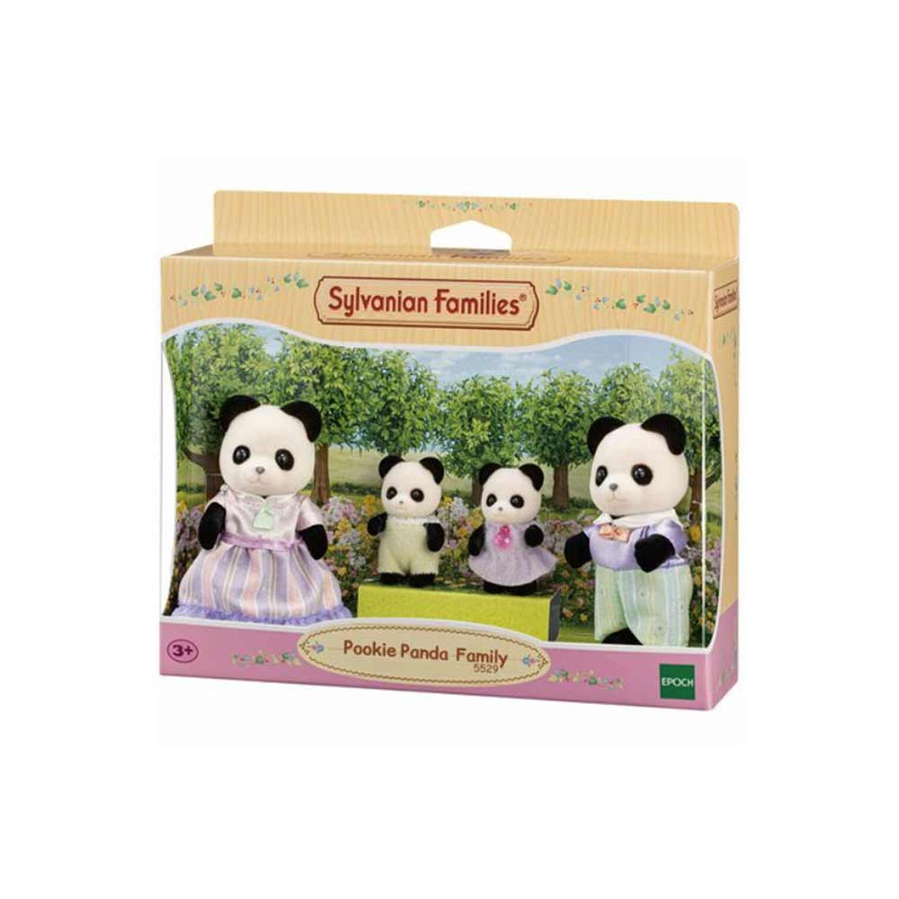 SYLVANIAN POOKIE PANDA FAMILY 