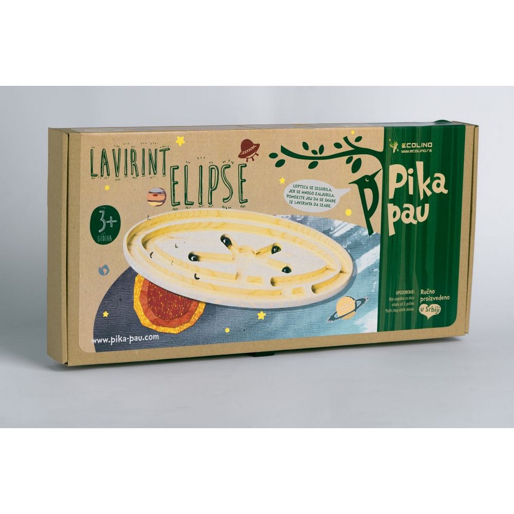 PIKA PAU DRVENA ELIPSA 