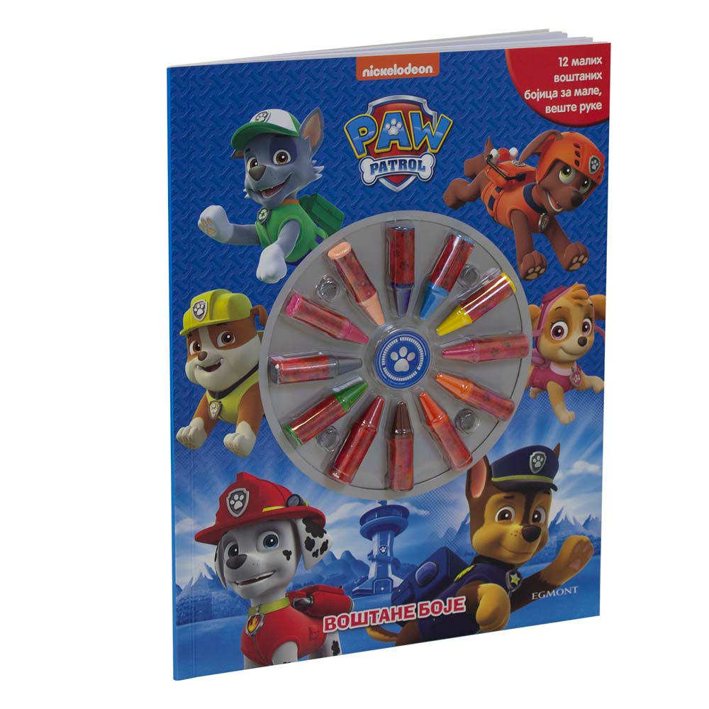 PAW PATROL VOSTANE BOJE 