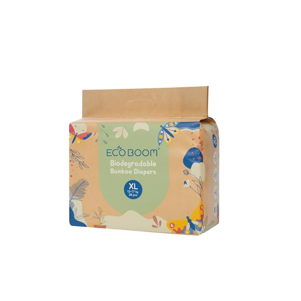 ECO BOOM PELENE BIORAZGRADIVE XL, 12-17KG, 28KOM 