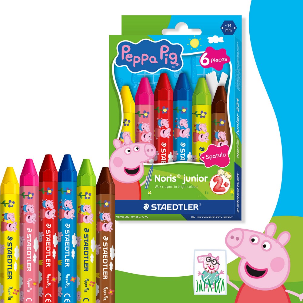 STAEDTLER VOSTANE BOJE PEPPA PIG 