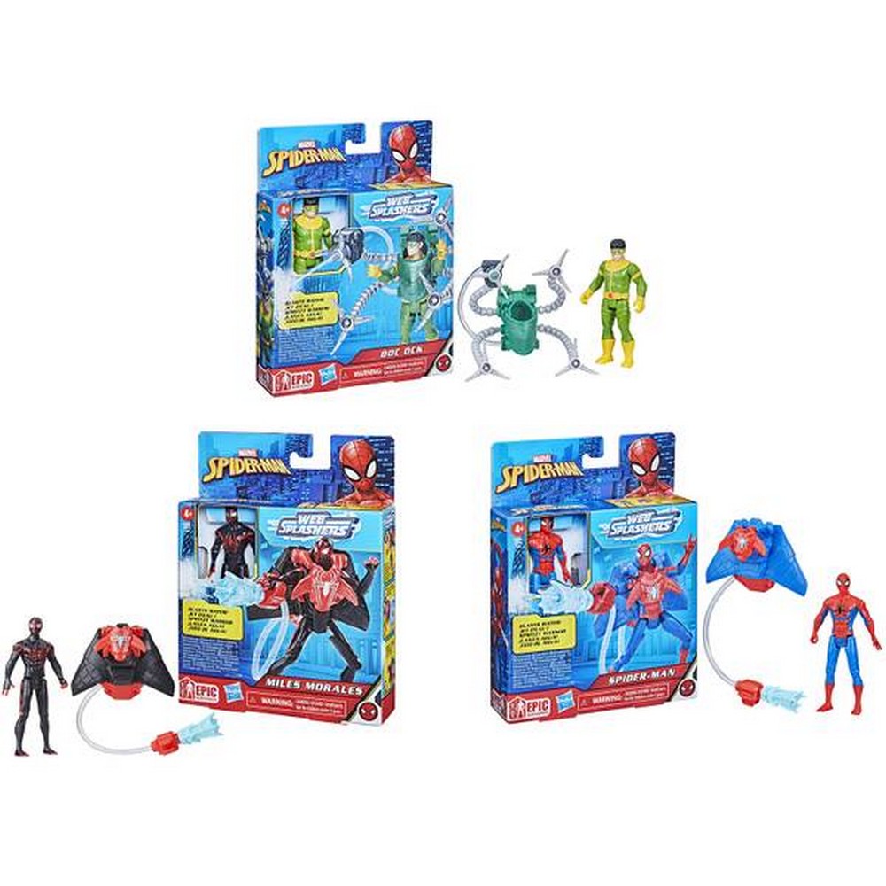 MARVEL SPIDERMAN AQUA WEB WARRIORS AST 