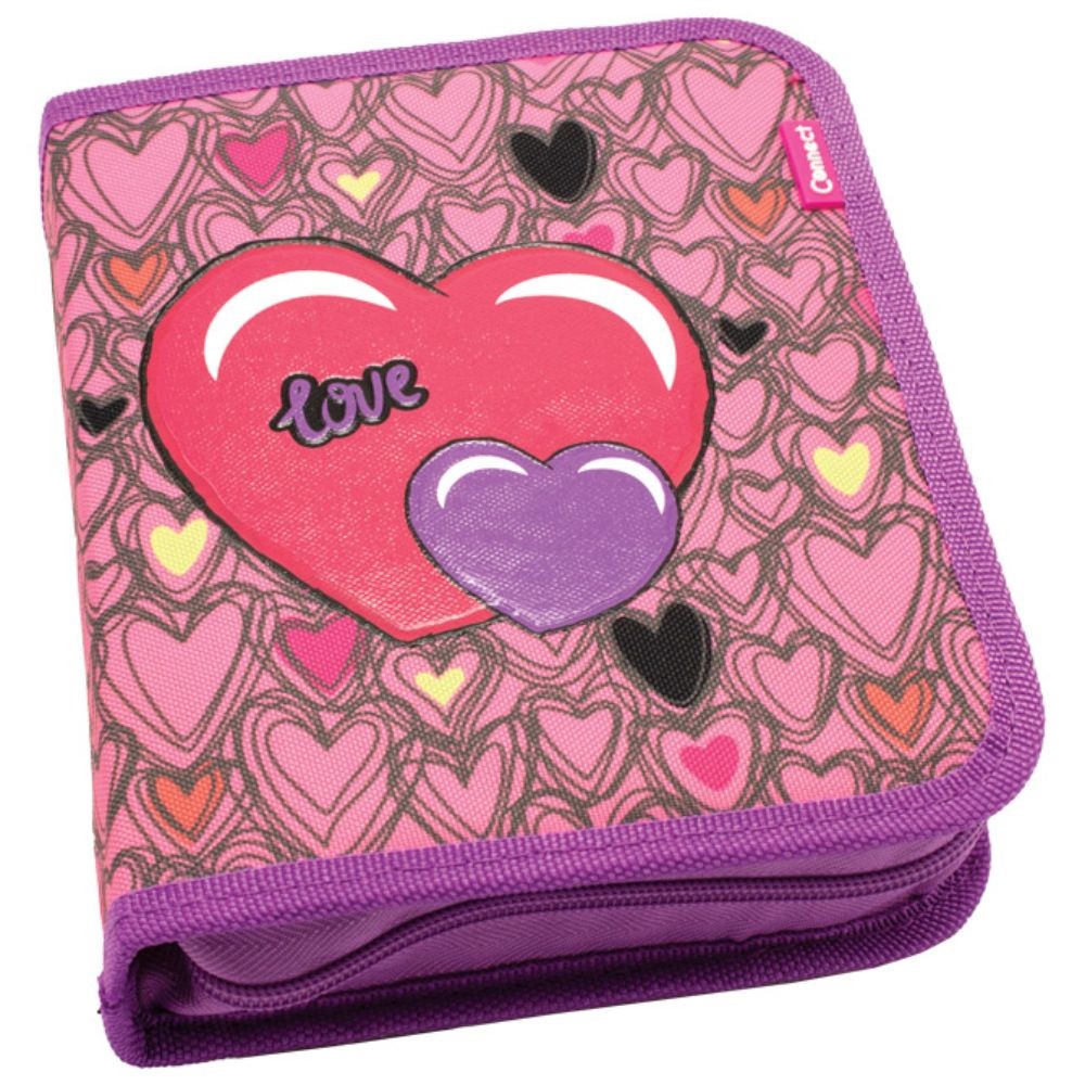 PERNICA PUNA 1ZIP 2PREKLOPA PINK LOVE 1B 23.CONNECT 51167