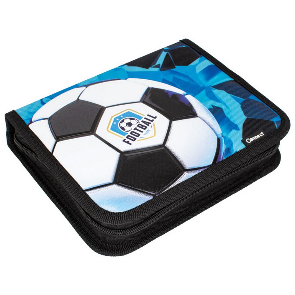 CONNECT PERNICA PUNA 1ZIP 2PREKLOPA FOOTBALL BLUE 1B 25.CONNECT 57384 