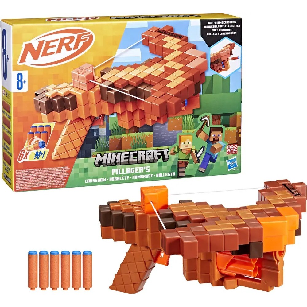 NERF MINECRAFT SAMOSTREL BLASTER 