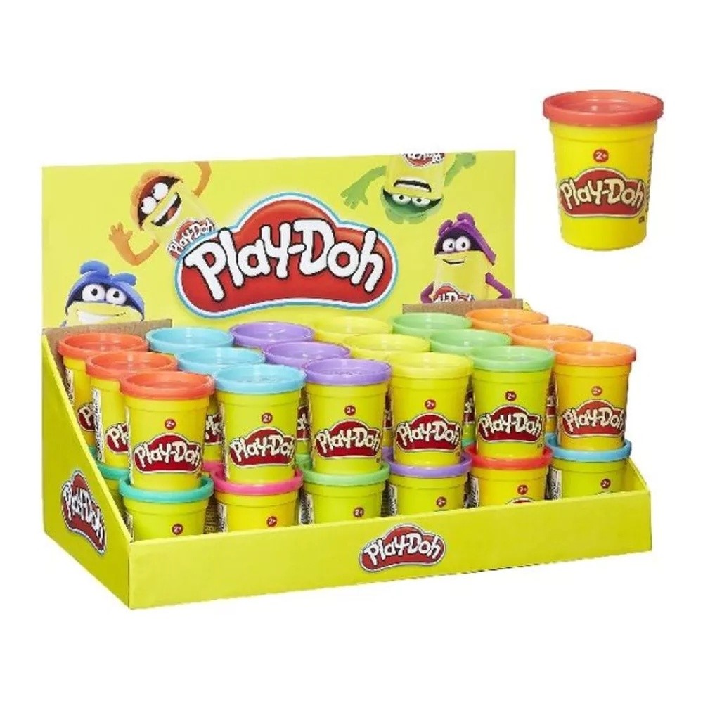 PLAY DOH SINGLE CAN ASST 