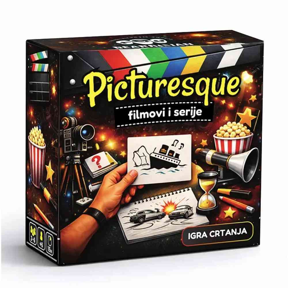 PICTURESQUE FILMOVI I SERIJE DRUŠTVENA IGRA 