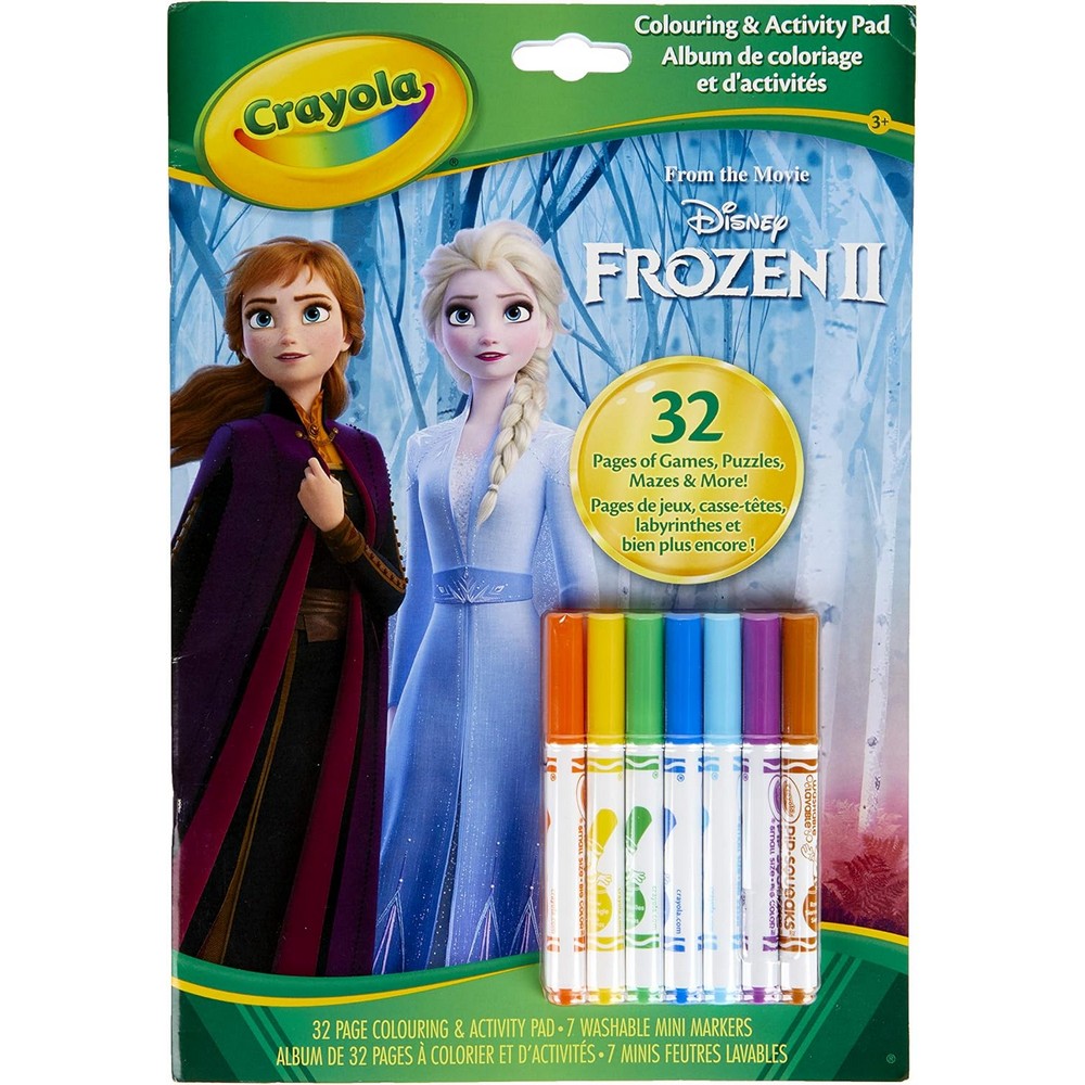 CRAYOLA BOJANKA SA FLOMASTERIMA FROZEN 