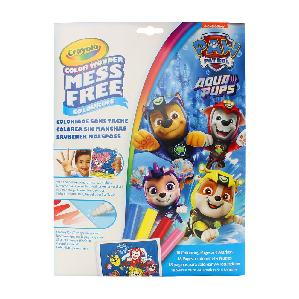 CRAYOLA BOJANKA SA FLOMASTERIMA PAW PATROL 