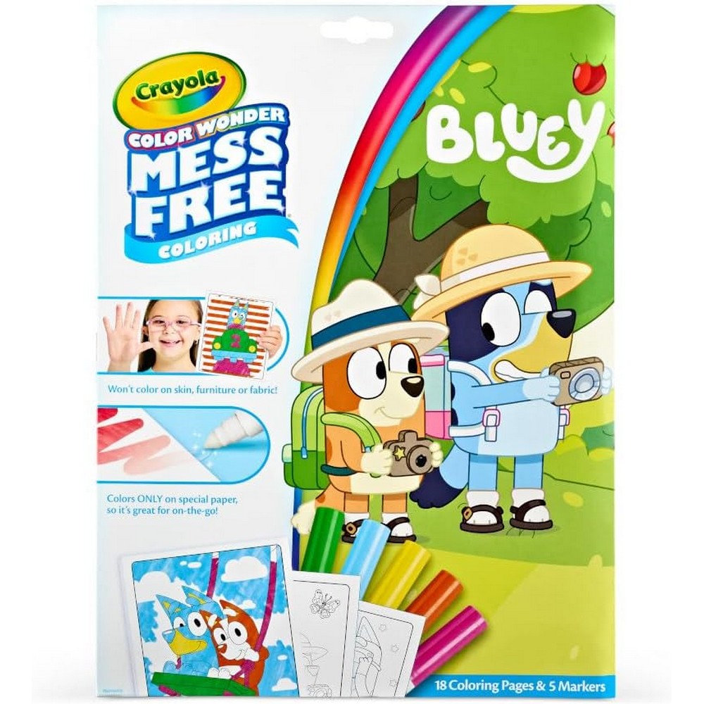 CRAYOLA BOJANKA SA FLOMASTERIMA BLUEY 