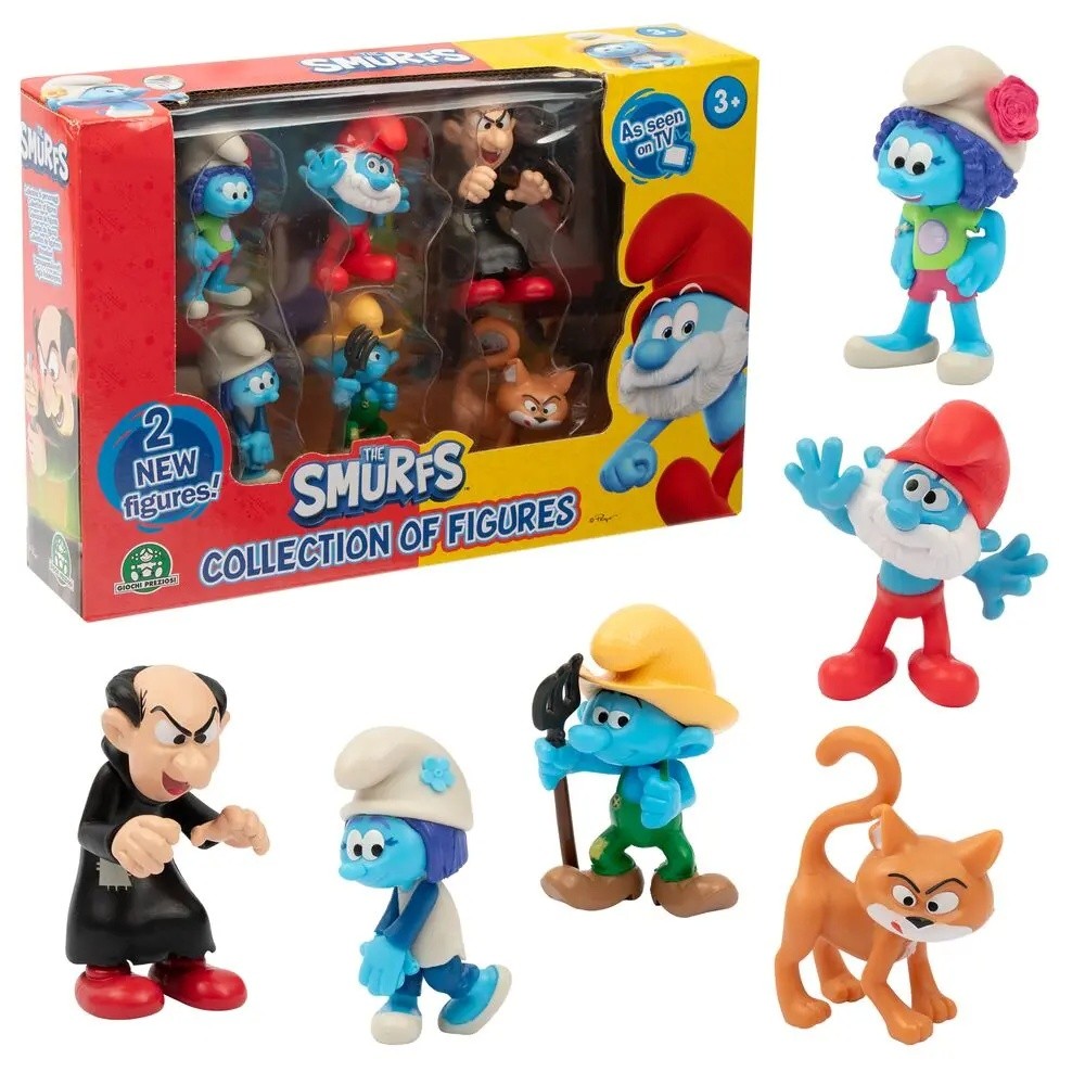 STRUMPFOVI SET 6 FIGURA 