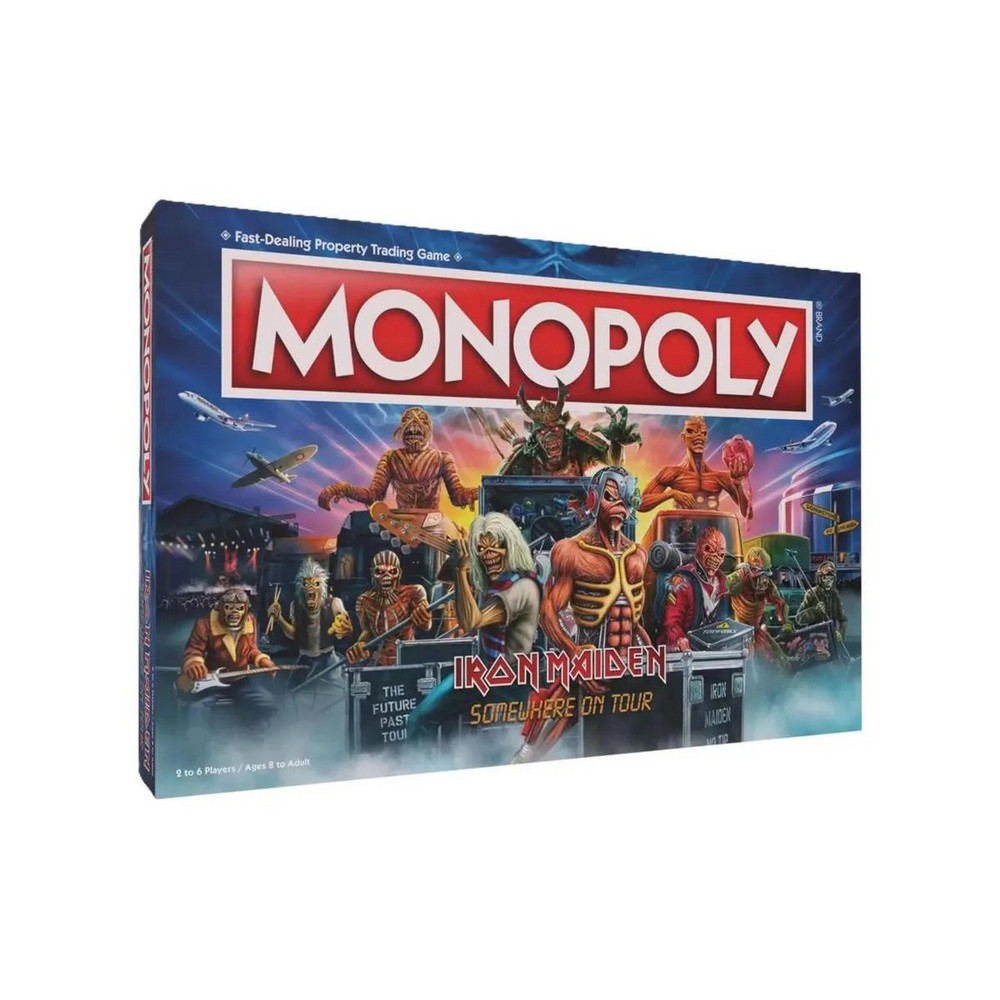 DRUŠTVENA IGRA MONOPOLY - IRON MAIDEN 