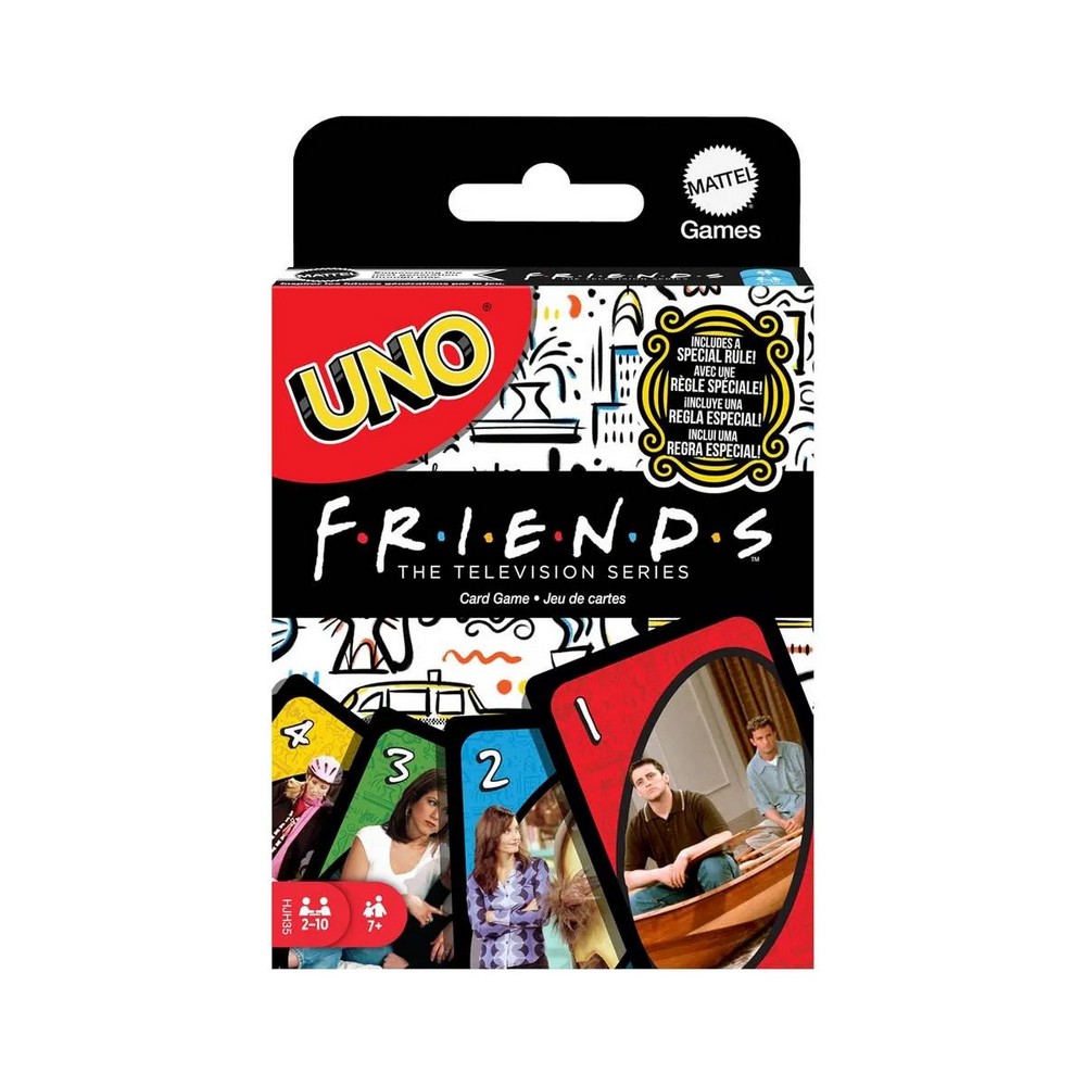 DRUŠTVENA IGRA MATTEL UNO - F.R.I.E.N.D.S. - CARD GAME 