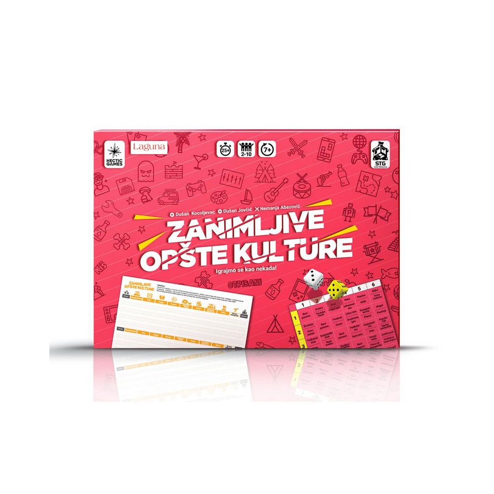 DRUŠTVENA IGRA ZANIMLJIVE OPŠTE KULTURE 