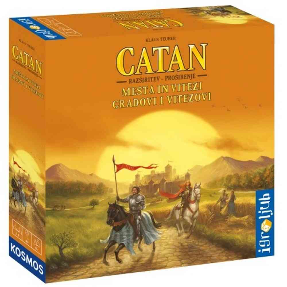 DRUSTVENA IGRA CATAN - GRADOVI I VITEZOVI