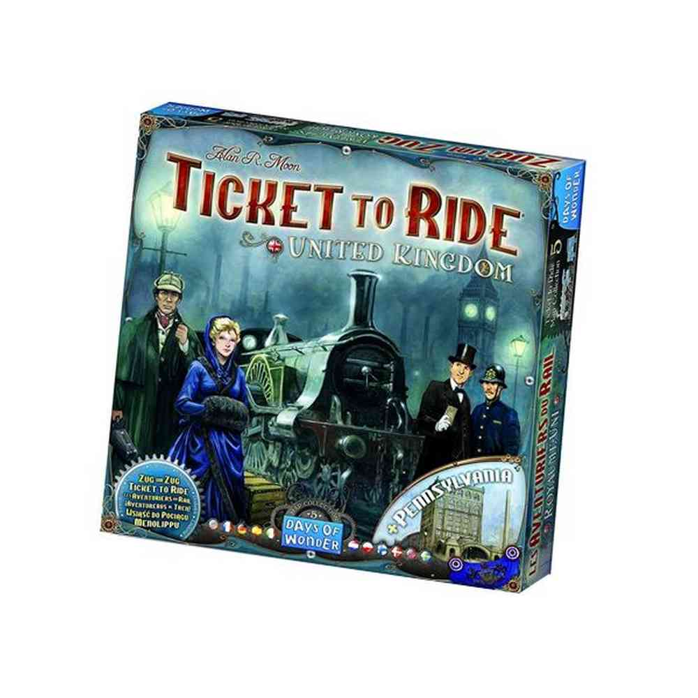 DRUSTVENA IGRA TICKET TO RIDE UNITED KINGDOM 