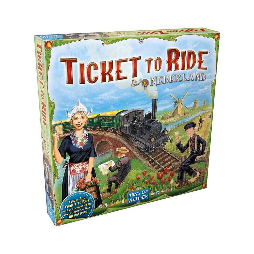 DRUSTVENA IGRA TICKET TO RIDE NEDERLAND 