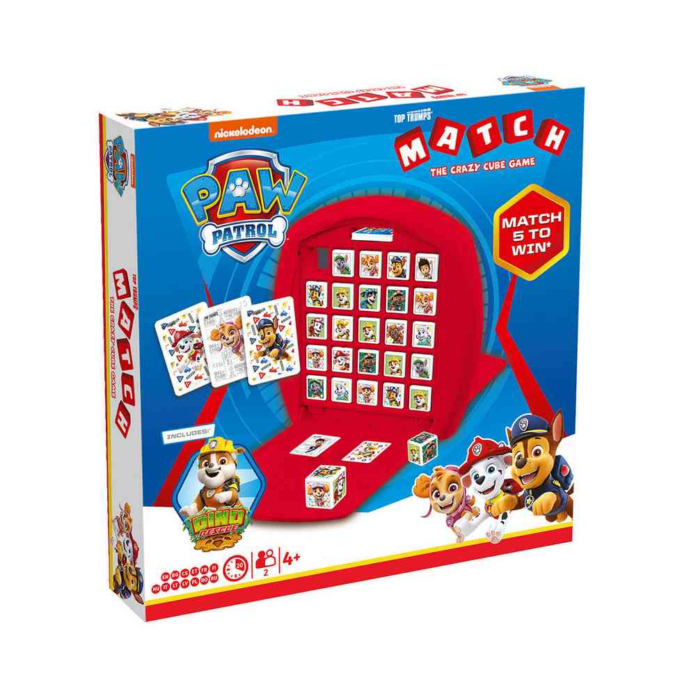 DRUSTVENA IGRA MATCH - PAW PATROL - CRAZY CUBE G 