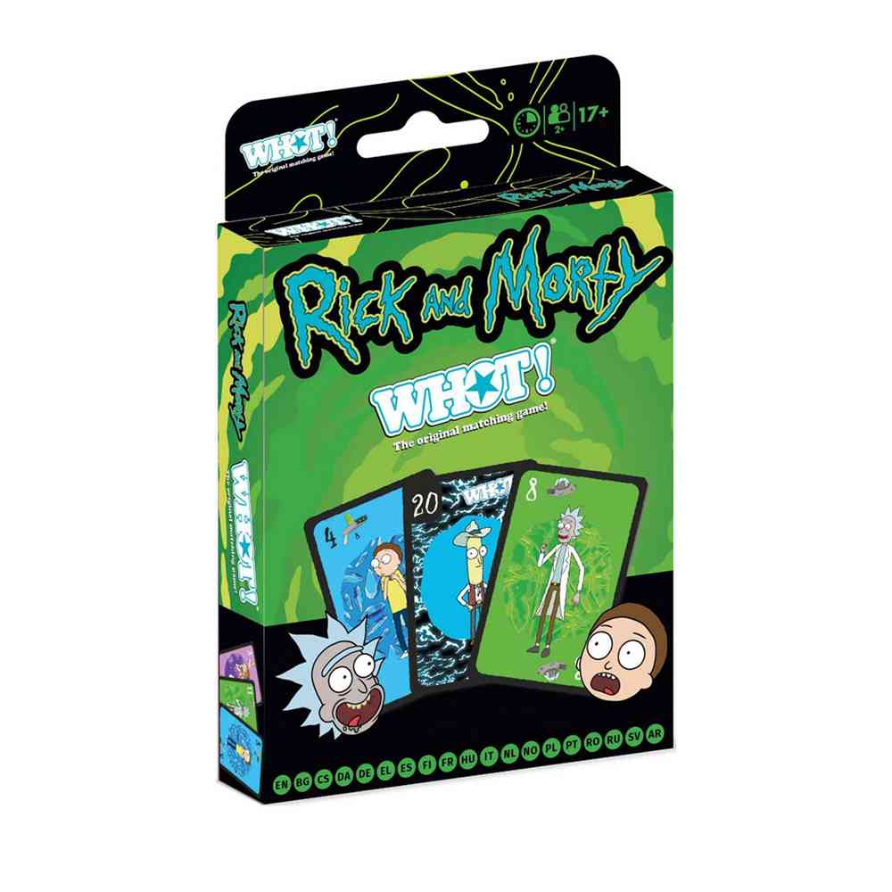 DRUSTVENA IGRA BOARD GAME WHOT! - RICK AND MORTY - KARTE