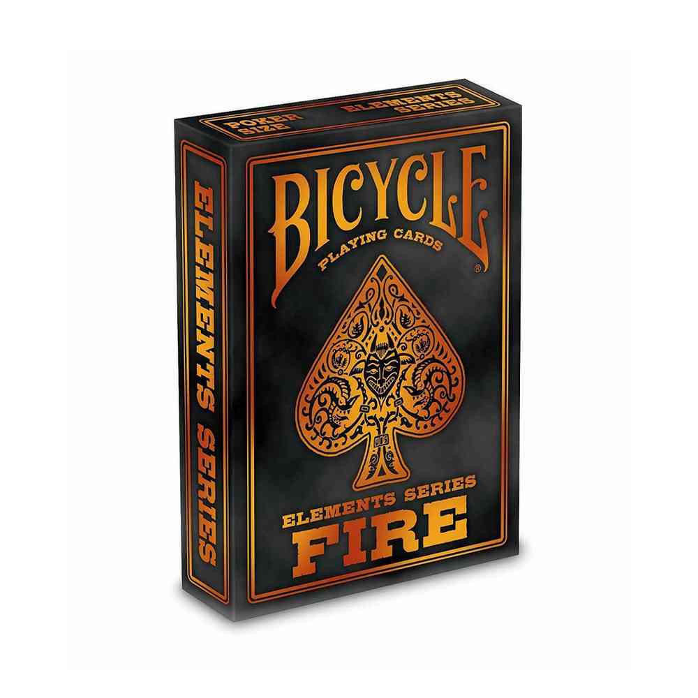 KARTE BICYCLE CREATIVES - ELEMENTS SERIES FIRE - PLAYING CARDS 