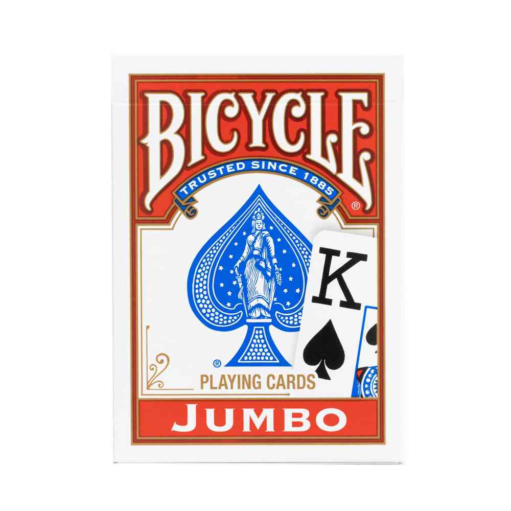 KARTE BICYCLE - JUMBO - PLAYING CARDS