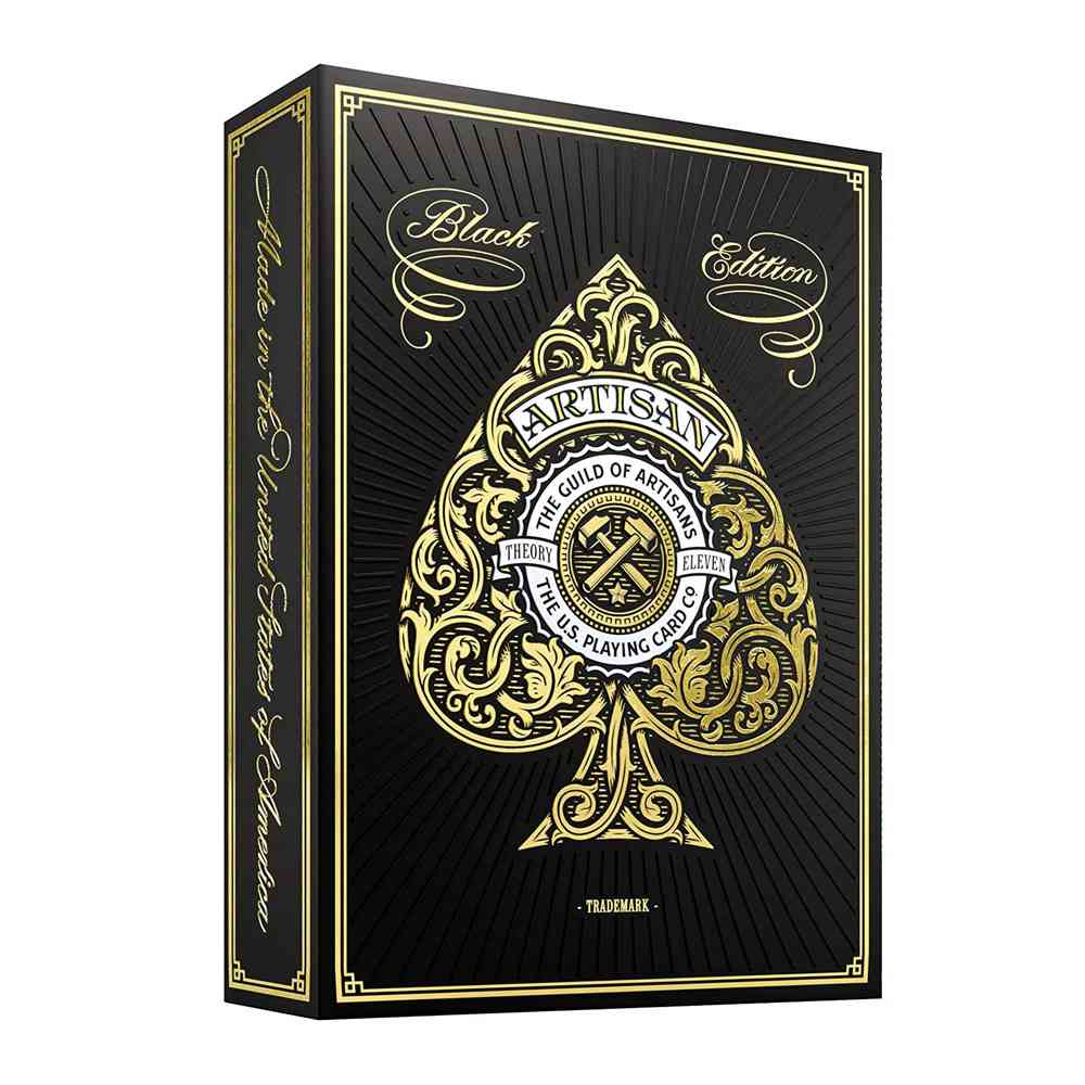 KARTE THEORY 11 - ARTISAN - BLACK - PLAYING CARDS 