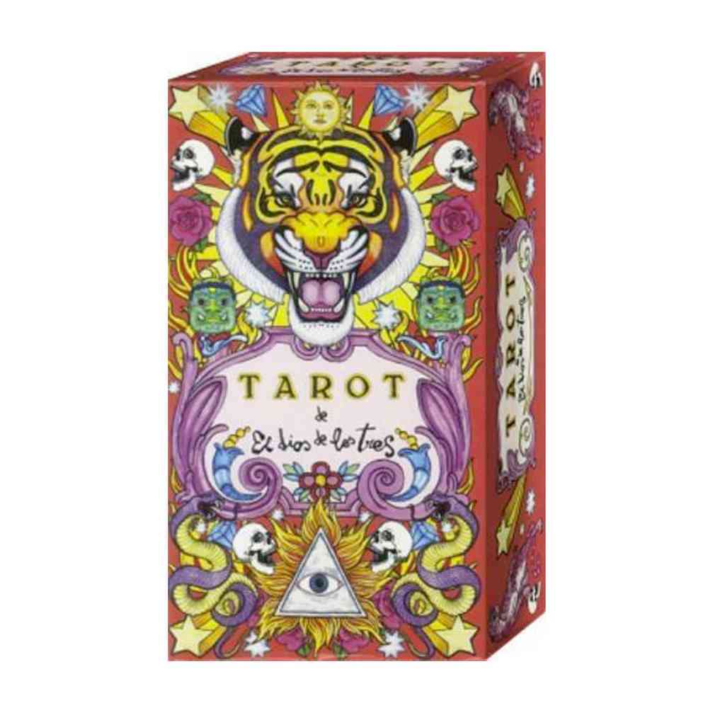 KARTE FOURNIER - TAROT - EL DIOS DE LOS TRES 