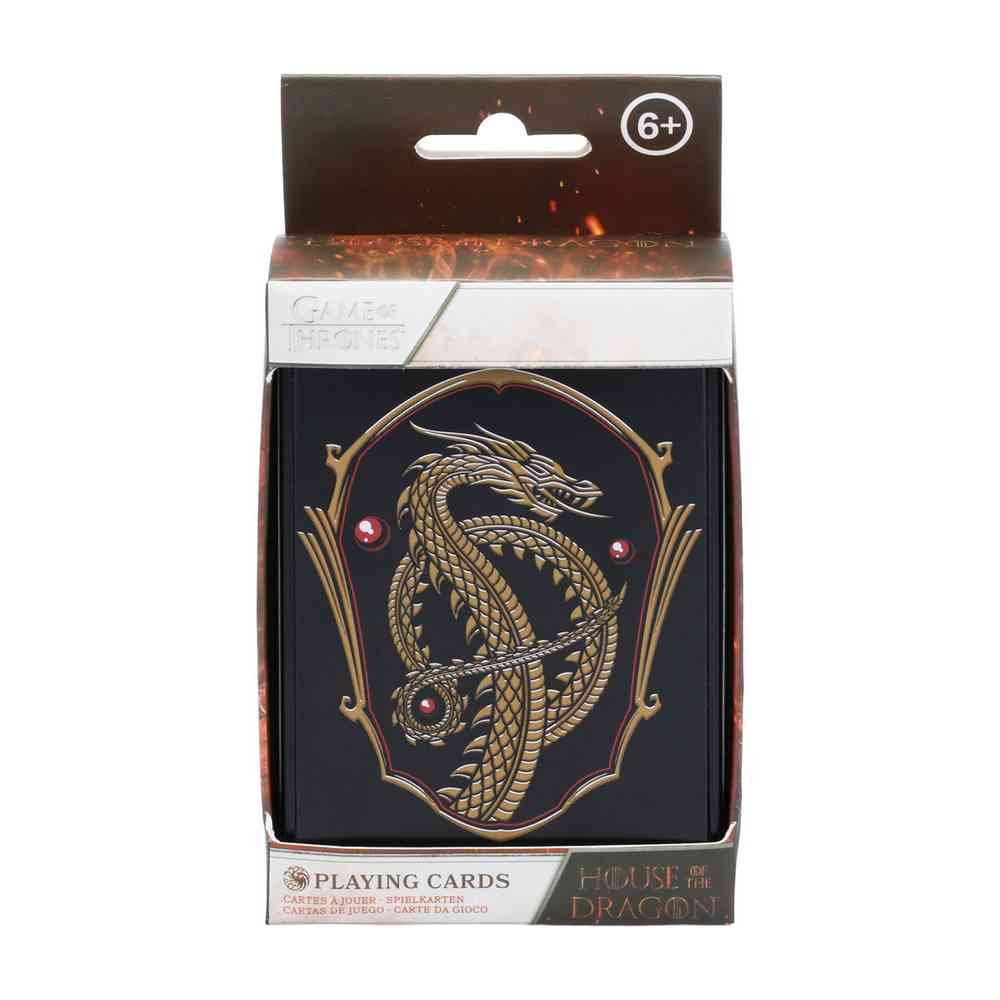 KARTE PALADONE HOUSE OF THE DRAGONS - PLAYING CARDS