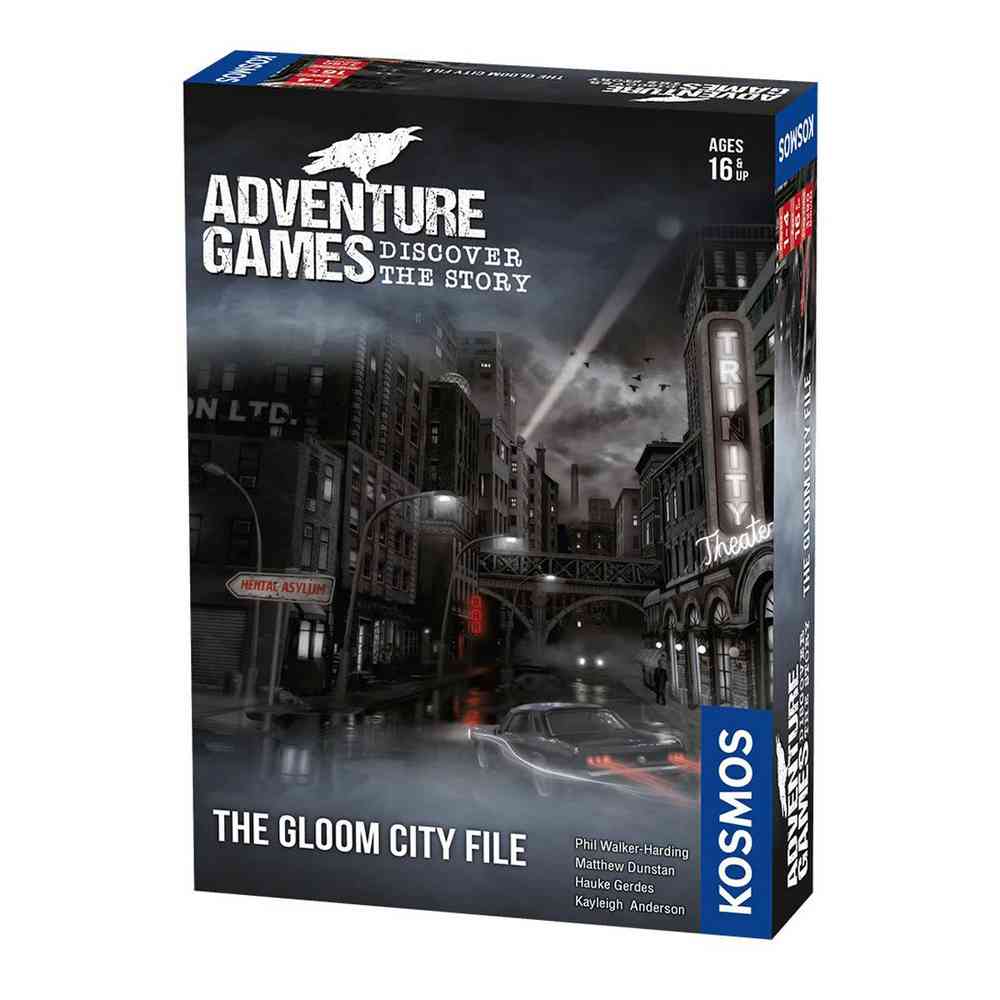 DRUSTVENA IGRA ADVENTURE GAMES - THE GLOOM CITY FILES 