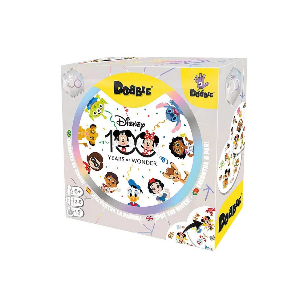 DRUŠTVENA IGRA DOBBLE DISNEY - 100 YEARS OF WONDER 