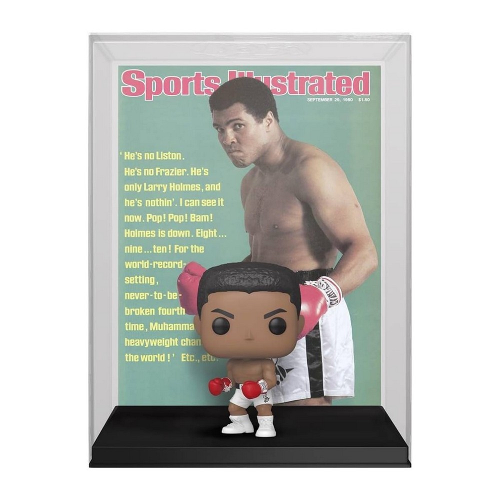 BOBBLE FIGURE SPORTS - MAGAZINE COVER POP! - MUHAMMAD ALI 